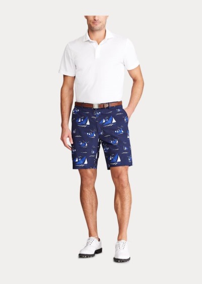 Maletero Ralph Lauren Hombre Azul Marino Multicolor - Classic Fit Golf - YNXHF3945